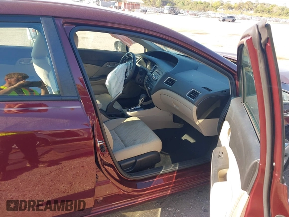 2015 Honda Civic LX with VIN 19XFB2F59FE026566, listed as a IAAI auction lot 41898679 with 42,112 mi miles. Bid and sale history available at carsss.com. Image 5.