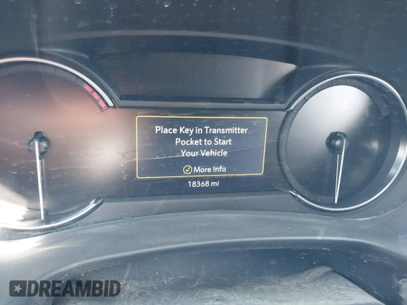 2023 Cadillac XT4 FWD Luxury with VIN 1GYAZAR4XPF116698, listed as a IAAI auction lot 40594015 with 18,368 mi miles. Bid and sale history available at carsss.com. Image 7.