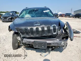 2014 Jeep Cherokee Limited with VIN 1C4PJLDS7EW312863, listed as a Copart auction lot 59418155 with 66,435 mi miles and Salvage title. Bid and sale history available at DreamBid. Image 5.