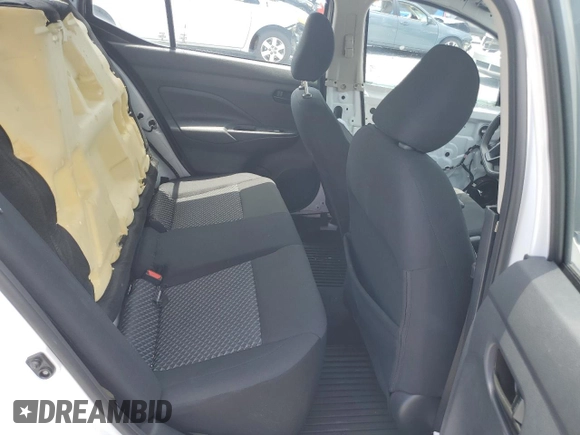 2024 Nissan Versa S with VIN 3N1CN8DV7RL892754, listed as a Copart auction lot 58859495 with 14,041 mi miles and Non repairable. Bid and sale history available at DreamBid. Image 10.