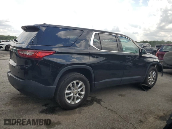2020 Chevrolet Traverse LS with VIN 1GNERFKW8LJ115208, listed as a Copart auction lot 54900935 with 85,302 mi miles and Salvage title. Bid and sale history available at DreamBid. Image 3.