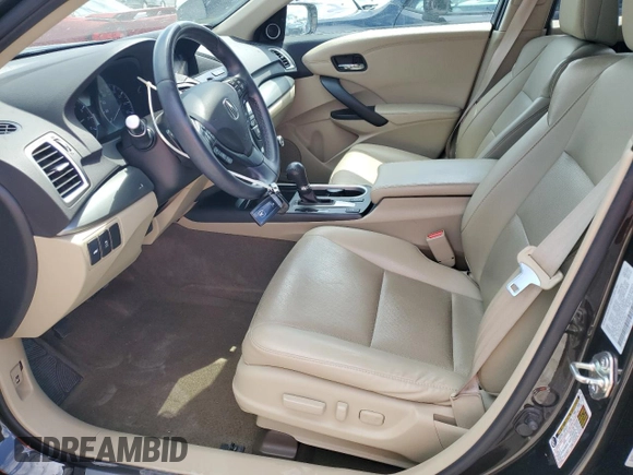 2017 Acura RDX Technology with VIN 5J8TB4H57HL034611, listed as a Copart auction lot 58584625 with 72,213 mi miles and Salvage title. Bid and sale history available at DreamBid. Image 7.