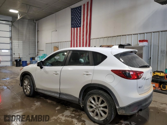 2013 Mazda CX-5 Grand Touring with VIN JM3KE4DE0D0105965, listed as a Copart auction lot 45732435 with 212,043 mi miles and Salvage Title. Bid and sale history available at carsss.com. Image 2.
