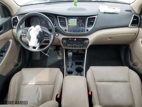 2017 Hyundai Tucson SE Plus with VIN KM8J33A47HU428047, listed as a Copart auction lot 50045495 with 85,947 mi miles and Salvage Title. Bid and sale history available at carsss.com. Image 8.