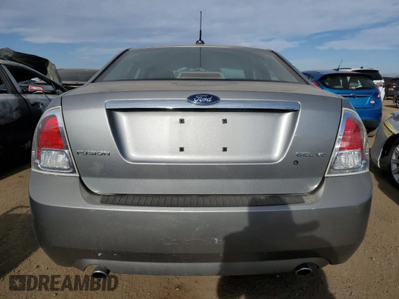 2008 Ford Fusion SEL with VIN 3FAHP08118R157209, listed as a Copart auction lot 50810985 with 188,354 mi miles and Clean Title. Bid and sale history available at carsss.com. Image 6.