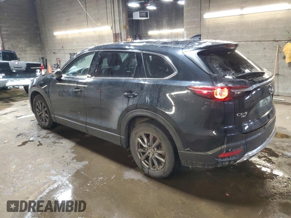 2021 Mazda CX-9 Touring with VIN JM3TCBCY3M0515072, listed as a Copart auction lot 45419145 with 48,503 mi miles and Salvage Title. Bid and sale history available at carsss.com. Image 2.