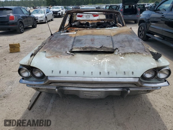 1964 Ford Thunderbird with VIN 4Y85Z179385, listed as a Copart auction lot 68340744 with Not Provided miles and Salvage Title. Bid and sale history available at DreamBid. Image 11.