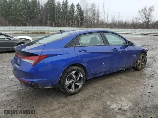 2023 Hyundai Elantra SEL with VIN KMHLS4AG3PU615456, listed as a Copart auction lot 53288145 with 60,185 mi miles and Salvage Title. Bid and sale history available at carsss.com. Image 3.