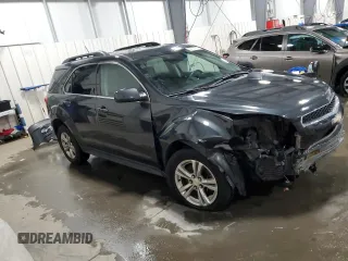 2013 Chevrolet Equinox LT with VIN 2GNFLPE31D6363246, listed as a Copart auction lot 82787814 with 124,021 mi miles and Salvage Title. Bid and sale history available at DreamBid. Image 4.