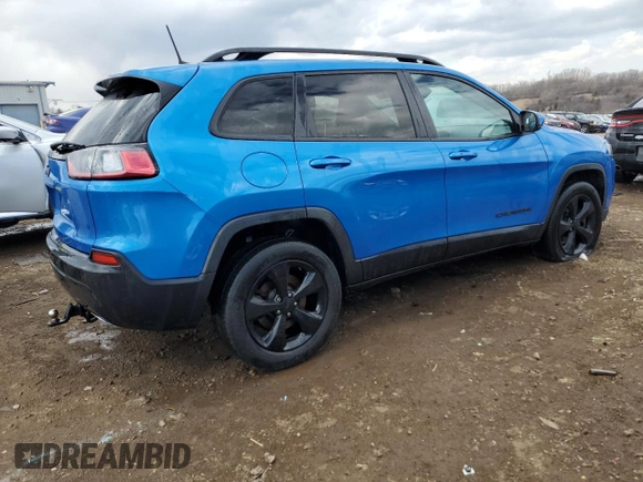 2020 Jeep Cherokee Altitude with VIN 1C4PJMLN9LD544729, listed as a Copart auction lot 50588865 with 72,634 mi miles and Salvage title. Bid and sale history available at DreamBid. Image 3.