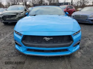 2024 Ford Mustang EcoBoost with VIN 1FAGP8UH8R5114617, listed as a Copart auction lot 53838905 with 0 mi miles and Salvage Title. Bid and sale history available at carsss.com. Image 5.
