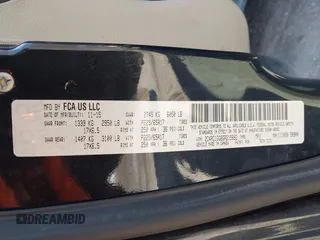 2016 Chrysler Town & Country Limited Platinum with VIN 2C4RC1GG8GR215892, listed as a IAAI auction lot 41779400 with 156,678 mi miles. Bid and sale history available at carsss.com. Image 9.