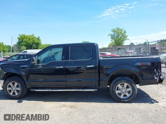 2018 Ford F-150 XL with VIN 1FTEW1E52JFB61592, listed as a IAAI auction lot 42682384 with 51,929 mi miles and . Bid and sale history available at DreamBid. Image 14.