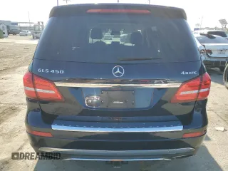 2017 Mercedes-Benz GLS 450 with VIN 4JGDF6EE5HA800107, listed as a Copart auction lot 64092525 with 77,620 mi miles and Salvage title. Bid and sale history available at DreamBid. Image 6.