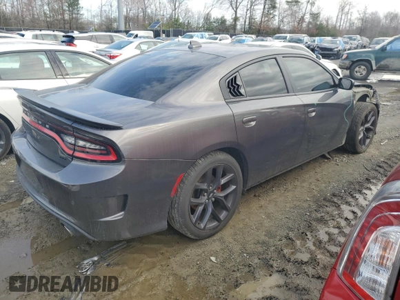 2019 Dodge Charger GT with VIN 2C3CDXHG7KH568289, listed as a Copart auction lot 49077235 with 90,271 mi miles and Salvage Title. Bid and sale history available at DreamBid. Image 3.