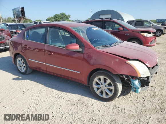2011 Nissan Sentra 2.0 with VIN 3N1AB6AP1BL627943, listed as a Copart auction lot 56503735 with 116,503 mi miles and Salvage title. Bid and sale history available at DreamBid. Image 4.