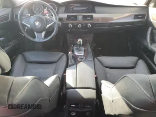 2010 BMW 5 Series 535i with VIN WBANW1C55AC168036, listed as a Copart auction lot 84266224 with 159,224 mi miles and Salvage Title. Bid and sale history available at carsss.com. Image 8.