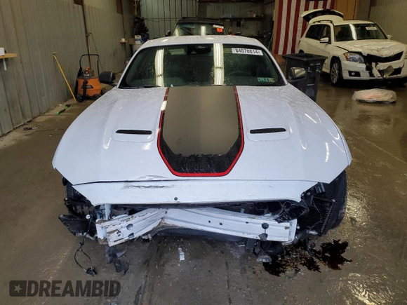 2021 Ford Mustang Mach 1 with VIN 1FA6P8R00M5551342, listed as a Copart auction lot 84078814 with 17,964 mi miles and Salvage Title. Bid and sale history available at carsss.com. Image 5.