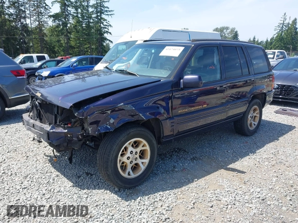 1997 Jeep Grand Cherokee Limited с VIN 1J4GZ78YXVC549289, выставлен на аукционе IAAI как лот 42474073 с пробегом 265 188 миль миль и . История ставок и продаж доступна на DreamBid. Изображение 2.