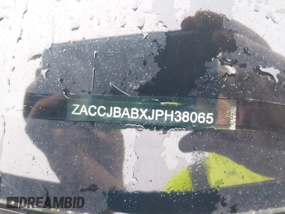 2018 Jeep Renegade Sport z VIN ZACCJBABXJPH38065, wystawiony jako IAAI lot #42092988 z przebiegiem 76 203 mil mil oraz . Historia ofert i sprzedaży dostępna na DreamBid. Obrazek 9.