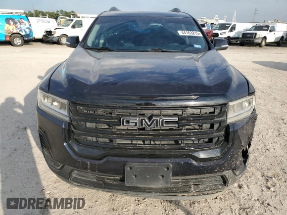 2021 GMC Acadia SLE with VIN 1GKKNKLA2MZ139157, listed as a Copart auction lot 44163215 with 73,008 mi miles and Salvage Title. Bid and sale history available at DreamBid. Image 5.