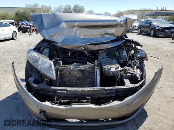 2013 Kia Optima SX with VIN 5XXGR4A62DG154244, listed as a Copart auction lot 55768695 with 92,345 mi miles and Salvage title. Bid and sale history available at DreamBid. Image 5.