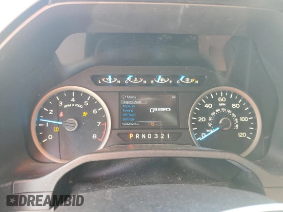 2015 Ford F-150 XLT with VIN 1FTEW1C82FFD03024, listed as a Copart auction lot 89264915 with 143,939 mi miles and Salvage Title. Bid and sale history available at carsss.com. Image 9.