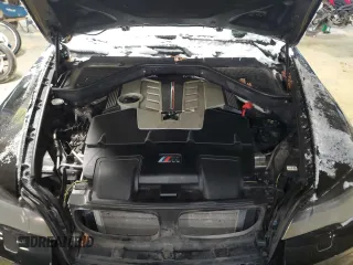 2010 BMW X5 M with VIN 5YMGY0C58ALK25854, listed as a Copart auction lot 87815685 with 0 mi miles and Salvage Title. Bid and sale history available at carsss.com. Image 14.
