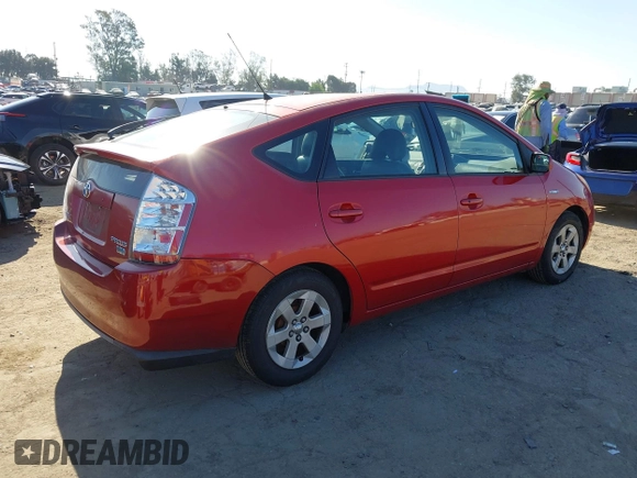 2007 Toyota Prius with VIN JTDKB20U777675640, listed as a IAAI auction lot 42021455 with 153,556 mi miles and . Bid and sale history available at carsss.com. Image 4.