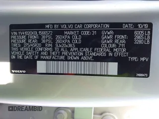 2020 Volvo XC90 Momentum z VIN YV4102CK0L1566572, wystawiony jako IAAI lot #41197199 z przebiegiem 92 671 mil mil oraz . Historia ofert i sprzedaży dostępna na DreamBid. Obrazek 9.
