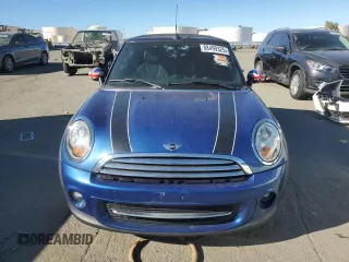2013 MINI Convertible with VIN WMWZN3C55DT568375, listed as a Copart auction lot 88499325 with 78,360 mi miles and Salvage title. Bid and sale history available at DreamBid. Image 5.