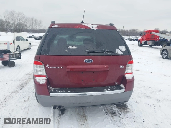 2008 Ford Taurus X SEL with VIN 1FMDK05W88GA18429, listed as a IAAI auction lot 41257861 with 155,447 mi miles and . Bid and sale history available at DreamBid. Image 16.