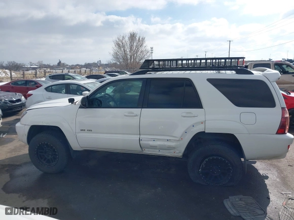 2005 Toyota 4Runner SR5 with VIN JTEBU14R750073185, listed as a IAAI auction lot 41618999 with 196,126 mi miles. Bid and sale history available at carsss.com. Image 15.