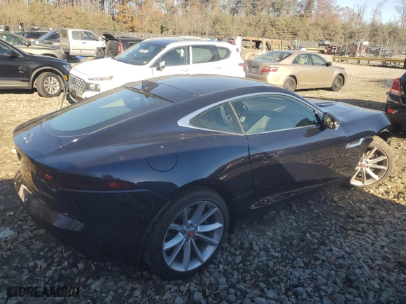 2020 Jaguar F-TYPE P300 with VIN SAJDD1GX9LCK67995, listed as a Copart auction lot 78589164 with 8,832 mi miles and Salvage Title. Bid and sale history available at carsss.com. Image 3.
