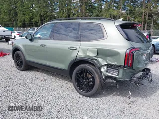 2024 Kia Telluride EX X-Line with VIN 5XYP3DGC6RG488665, listed as a IAAI auction lot 42585925 with 28,906 mi miles and . Bid and sale history available at DreamBid. Image 3.