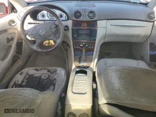 2006 Mercedes-Benz CLK-Class 5.0L with VIN WDBTK75G36T064836, listed as a Copart auction lot 68980484 with 8,364 mi miles and Salvage Title. Bid and sale history available at carsss.com. Image 8.
