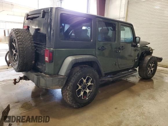 2008 Jeep Wrangler Unlimited X with VIN 1J4GA39158L637107, listed as a Copart auction lot 51333335 with 283,698 mi miles and Non Repairable. Bid and sale history available at carsss.com. Image 3.