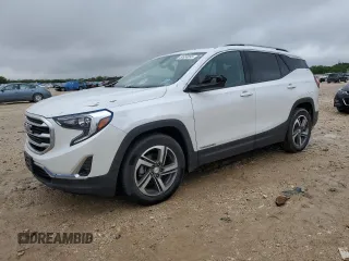 2021 GMC Terrain SLT z VIN 3GKALPEV7ML335844, wystawiony jako Copart lot #50958095 z przebiegiem 35 180 mil mil oraz Czysty tytuł • Clean title. Historia ofert i sprzedaży dostępna na DreamBid. Obrazek 1.