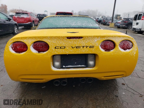 2001 Chevrolet Corvette Z06 with VIN 1G1YY12S415132742, listed as a Copart auction lot 80775174 with 81,533 mi miles and Salvage Title. Bid and sale history available at carsss.com. Image 6.