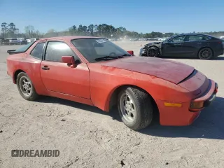 1986 Porsche 944 with VIN WP0AA0947GN450233, listed as a Copart auction lot 49856435 with 166,886 mi miles and Clean Title. Bid and sale history available at carsss.com. Image 4.