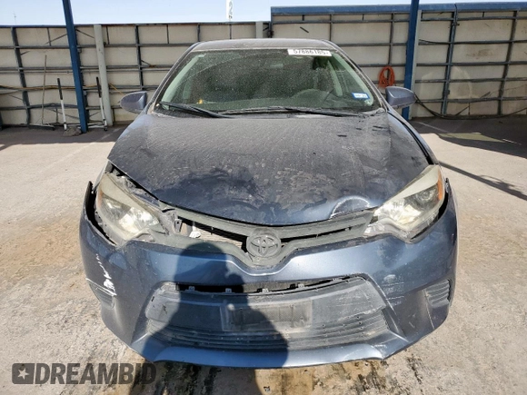 2016 Toyota Corolla L with VIN 5YFBURHE2GP478051, listed as a Copart auction lot 57886185 with 89,759 mi miles and Salvage title. Bid and sale history available at DreamBid. Image 5.