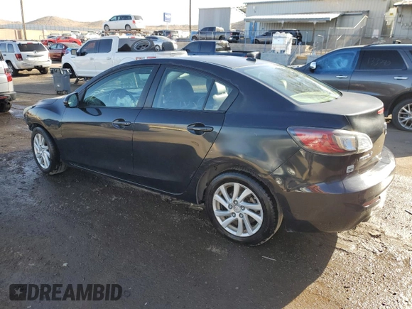 2012 Mazda 3 i Grand Touring with VIN JM1BL1W81C1576956, listed as a Copart auction lot 47105295 with Not Provided miles and Salvage Title. Bid and sale history available at carsss.com. Image 2.