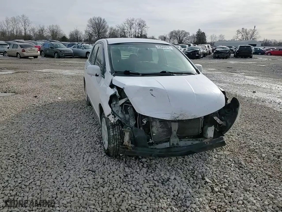 2010 Nissan Versa 1.8 S with VIN 3N1BC1AP0AL389568, listed as a Copart auction lot 43642015 with 240,517 mi miles and Salvage Title. Bid and sale history available at carsss.com. Image 11.
