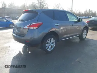 2013 Nissan Murano SV with VIN JN8AZ1MW7DW305484, listed as a IAAI auction lot 41884331 with 130,380 mi miles. Bid and sale history available at carsss.com. Image 4.