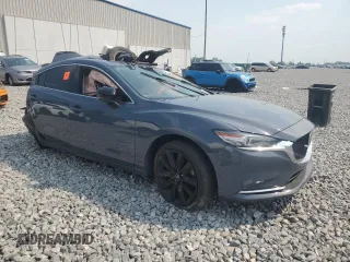 2021 Mazda 6 Carbon Edition with VIN JM1GL1WY6M1606461, listed as a Copart auction lot 51743485 with Not Provided miles and Non Repairable. Bid and sale history available at DreamBid. Image 4.