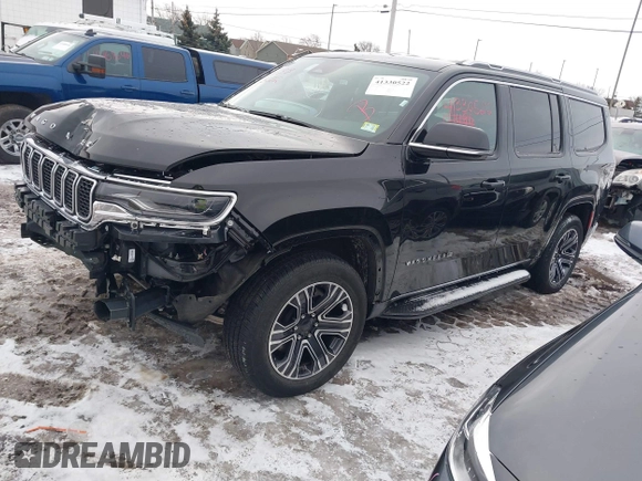 2024 Jeep Wagoneer Series II with VIN 1C4SJVBP9RS172655, listed as a IAAI auction lot 41330522 with 17,146 mi miles and . Bid and sale history available at DreamBid. Image 18.