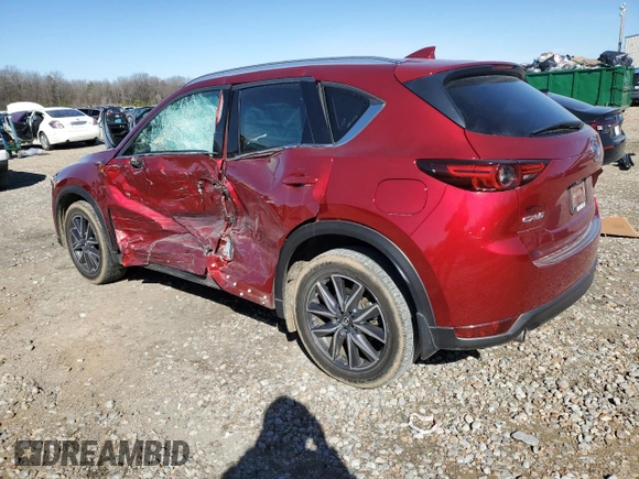 2017 Mazda CX-5 Grand Touring with VIN JM3KFADL0H0193271, listed as a Copart auction lot 47621795 with 32,398 mi miles and Salvage Title. Bid and sale history available at carsss.com. Image 2.