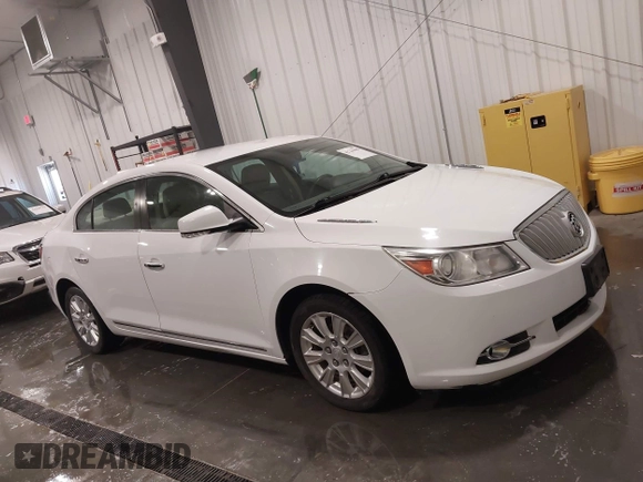 2012 Buick LaCrosse Premium 1 with VIN 1G4GD5ER9CF372909, listed as a IAAI auction lot 42224399 with 130,140 mi miles and . Bid and sale history available at DreamBid. Image 13.
