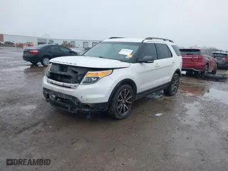 2015 Ford Explorer XLT with VIN 1FM5K7D82FGC62171, listed as a IAAI auction lot 41440836 with 195,516 mi miles. Bid and sale history available at carsss.com. Image 18.
