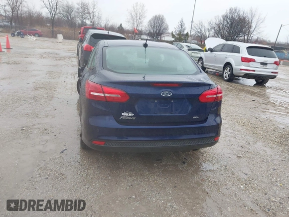 2017 Ford Focus SEL with VIN 1FADP3H29HL312631, listed as a IAAI auction lot 41226591 with 133,814 mi miles. Bid and sale history available at carsss.com. Image 17.